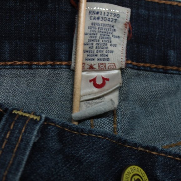 True Religion Jeans Women's 29 Blue Denim - Picture 9 of 16